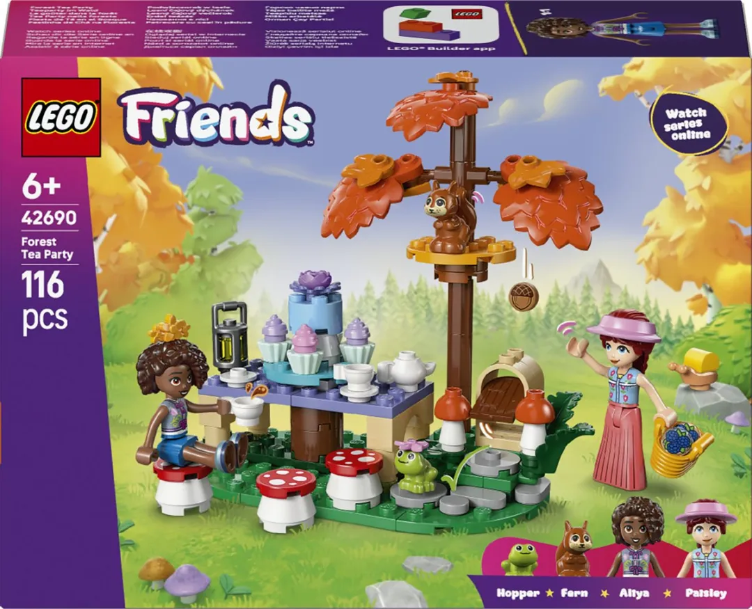 LEGO Friends Theekransje in het Bos 42690 - 116 Stukken