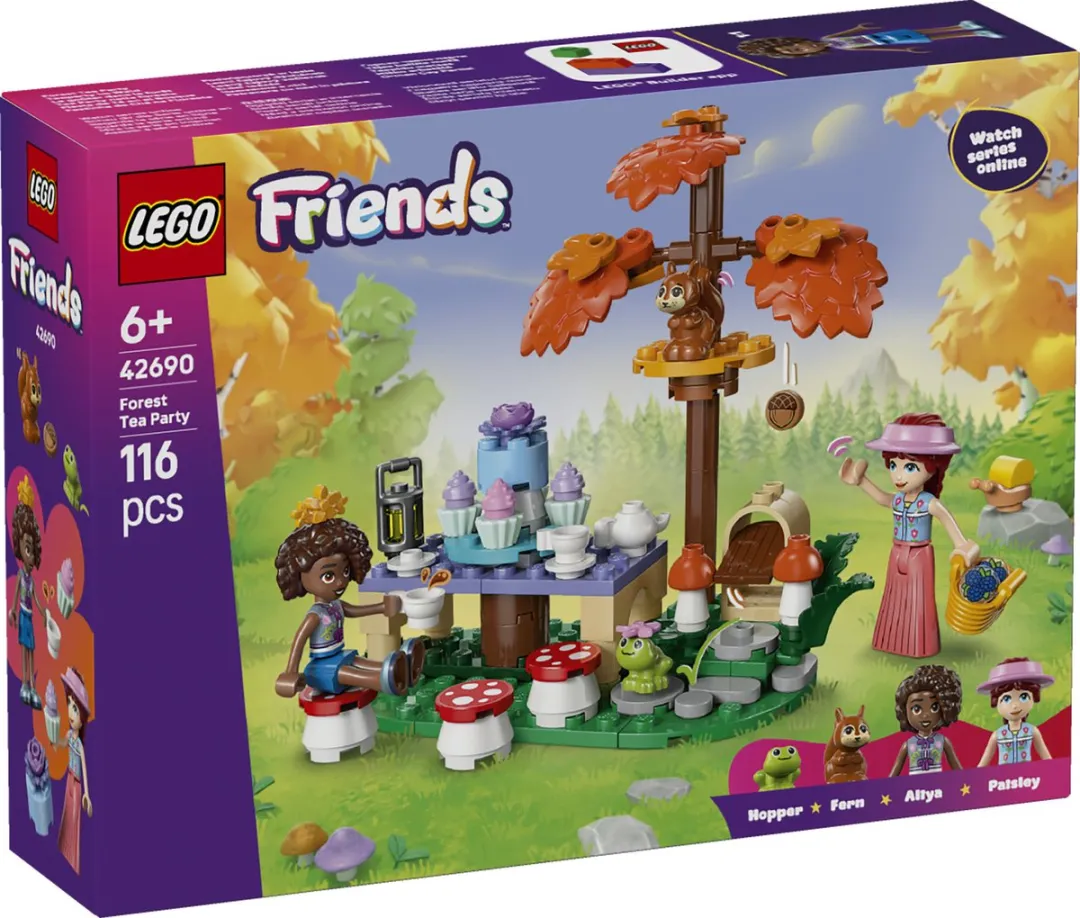 LEGO Friends Theekransje in het Bos 42690 - 116 Stukken