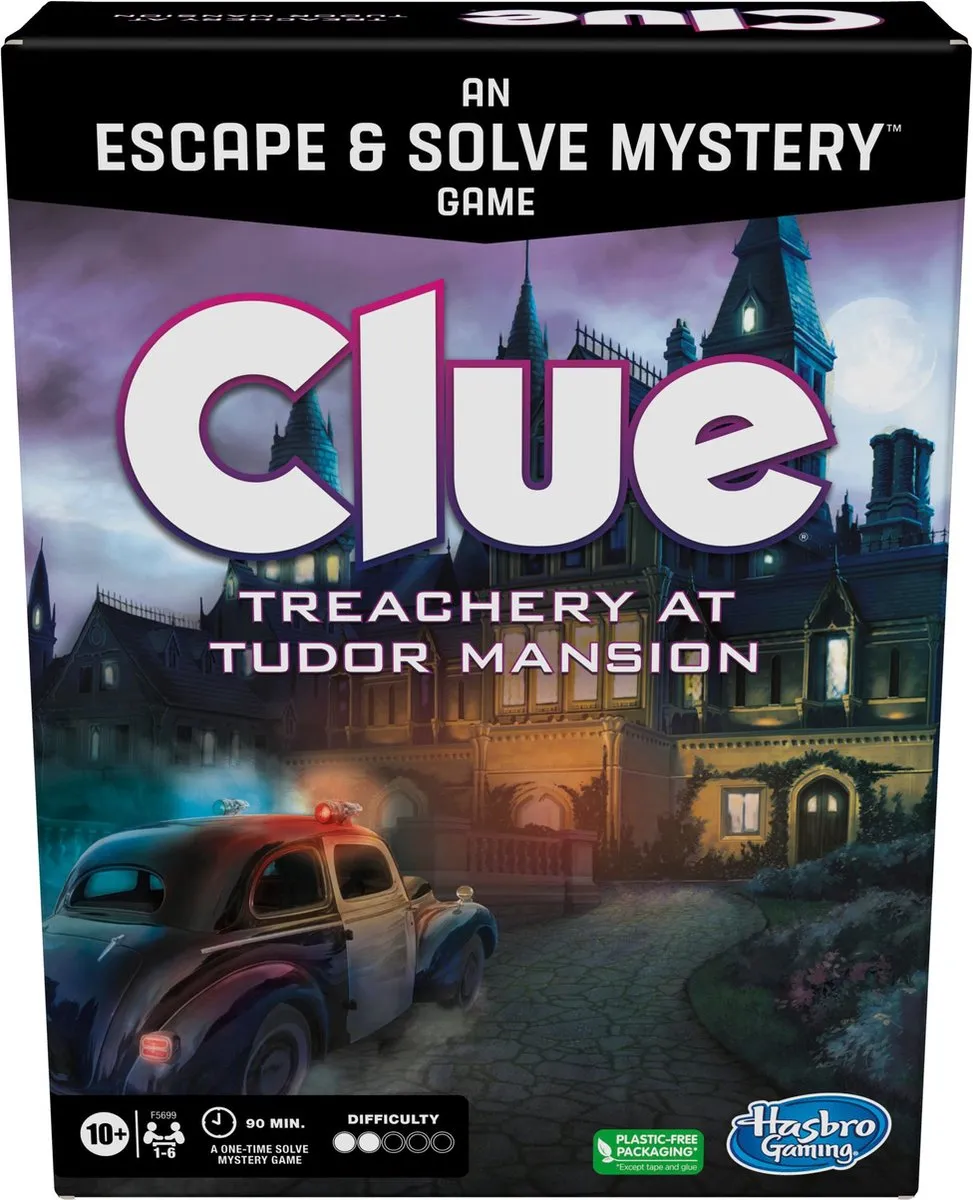 Hasbro Cluedo Escape Verrat in der Villa F5699100