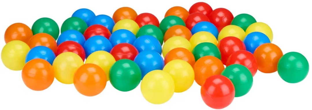 Eddy Toys Ballenbakballen 50 Stuks