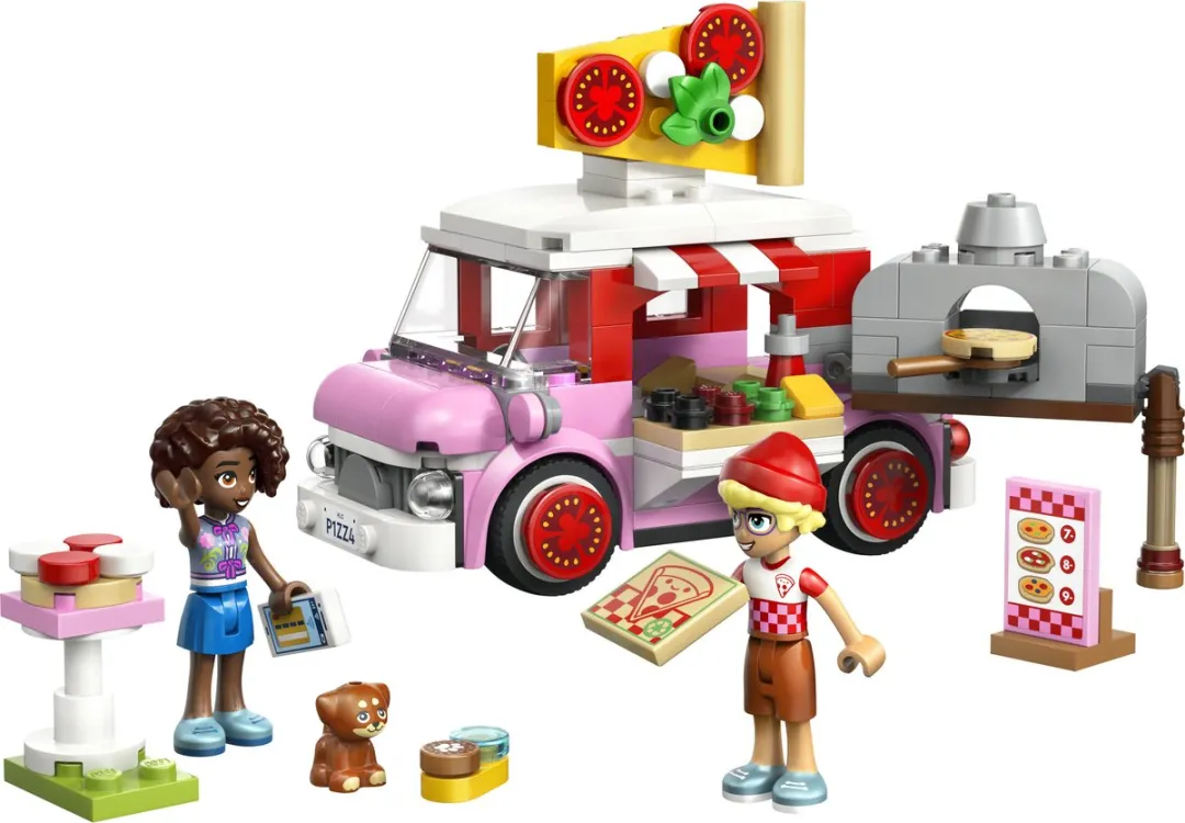 LEGO Friends Pizzatruck 42694 - Bouwset 190 Stukken - Meerkleurig