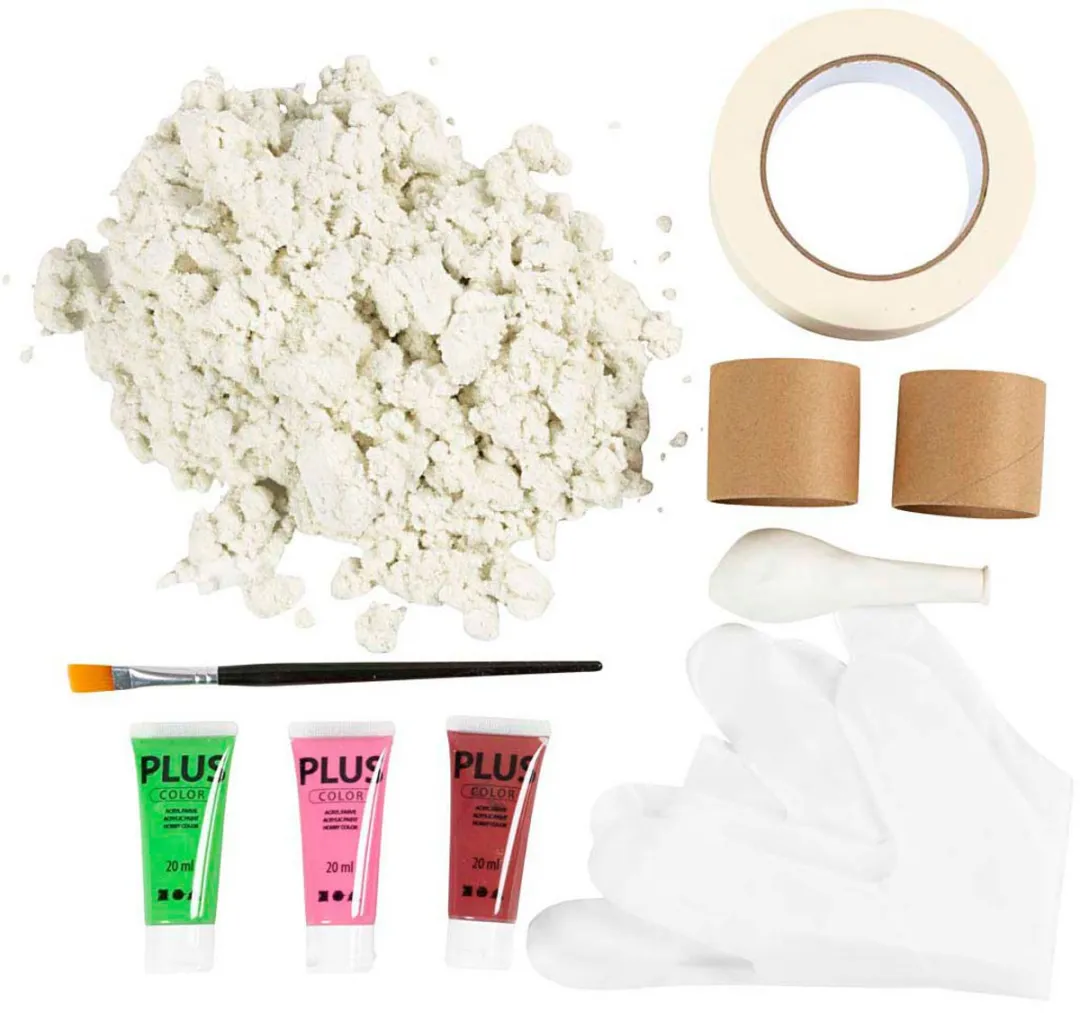 Creativ Company Maxi Hobbyset Boetseren Vazen Van Papier-Maché - Meerkleurig