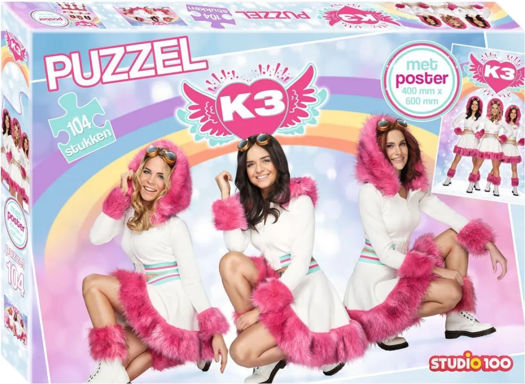 K3 Puzzel Dromen 104 Stuks