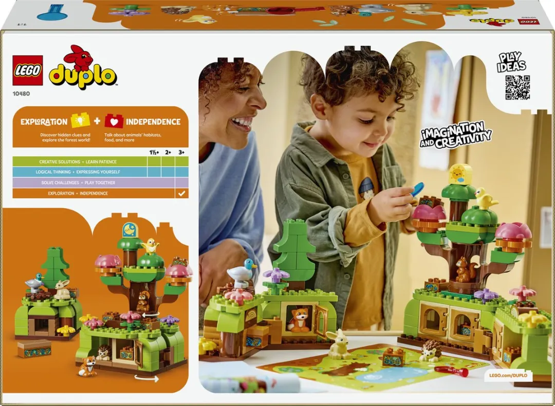 LEGO DUPLO Ontdekkingsbos Wilde Dieren 10480 - 131 Stukken - Meerkleurig - afbeelding 6 van 6