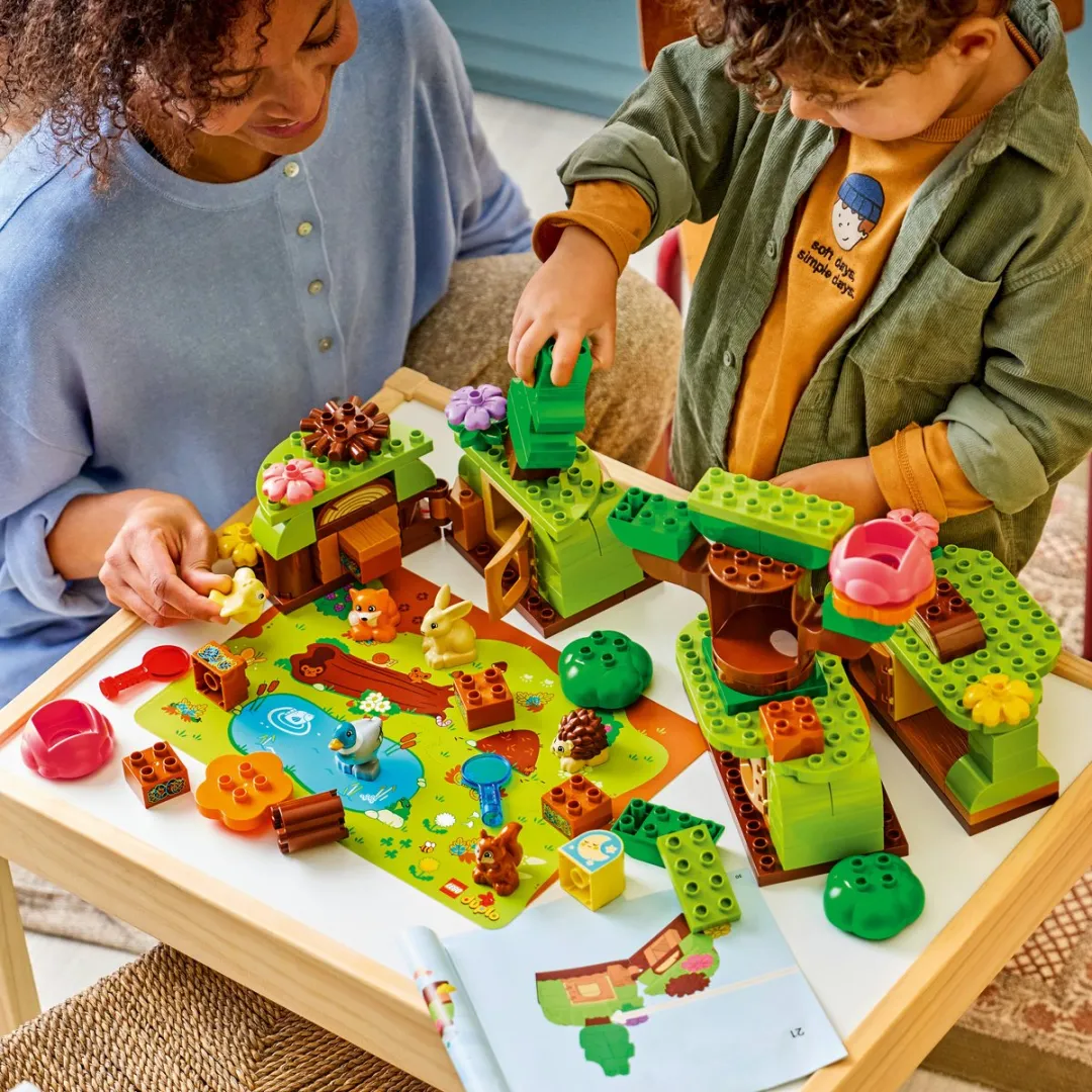 LEGO DUPLO Ontdekkingsbos Wilde Dieren 10480 - 131 Stukken - Meerkleurig