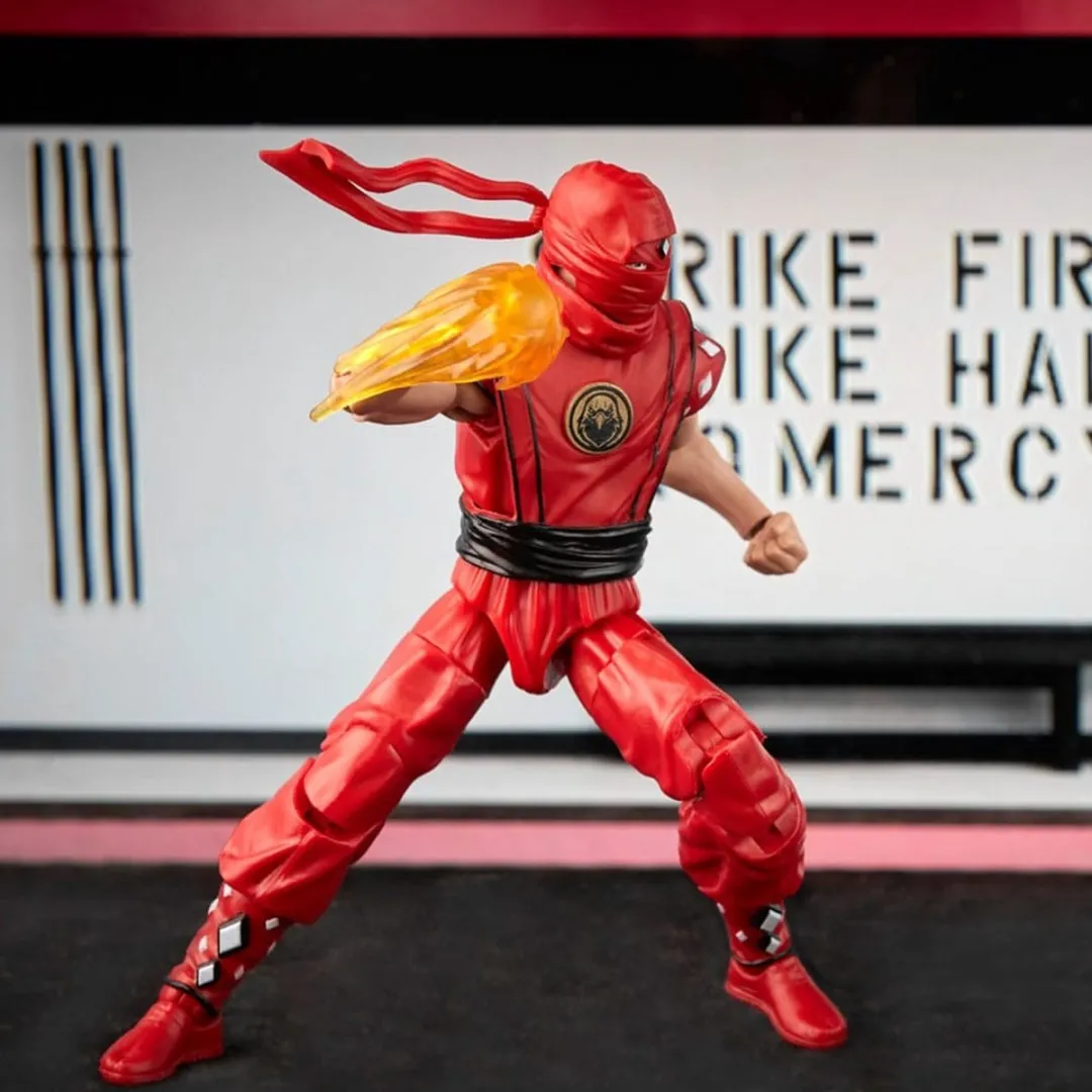 Hasbro Power Rangers Miguel Diaz Red Eagle Ranger Actiefiguur - 15cm - afbeelding 4 van 6