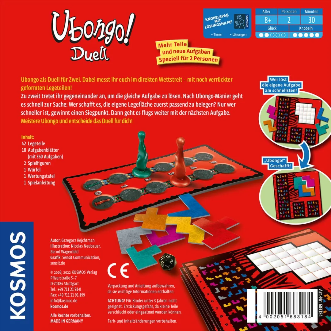 Kosmos 683184 Puzzel Bordspel - 2 Spelers