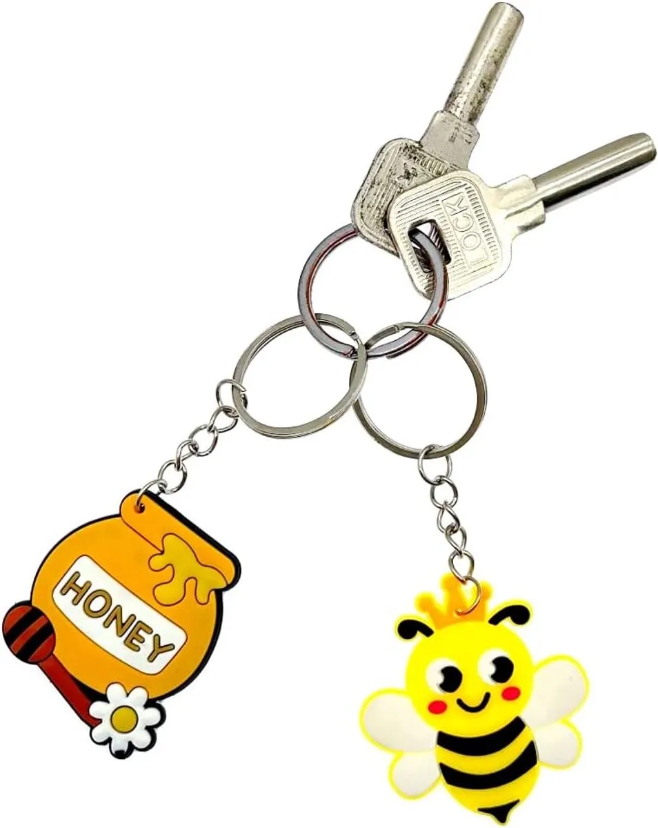 Jonotoys Bloem Sleutelhanger - Madeliefje