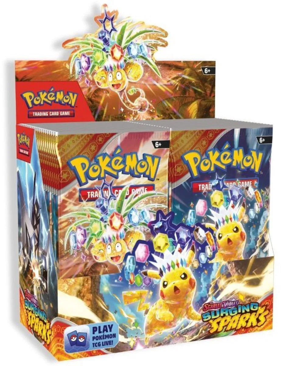 Pokémon SV08 Surging Sparks Boosterbox - 36 Packs