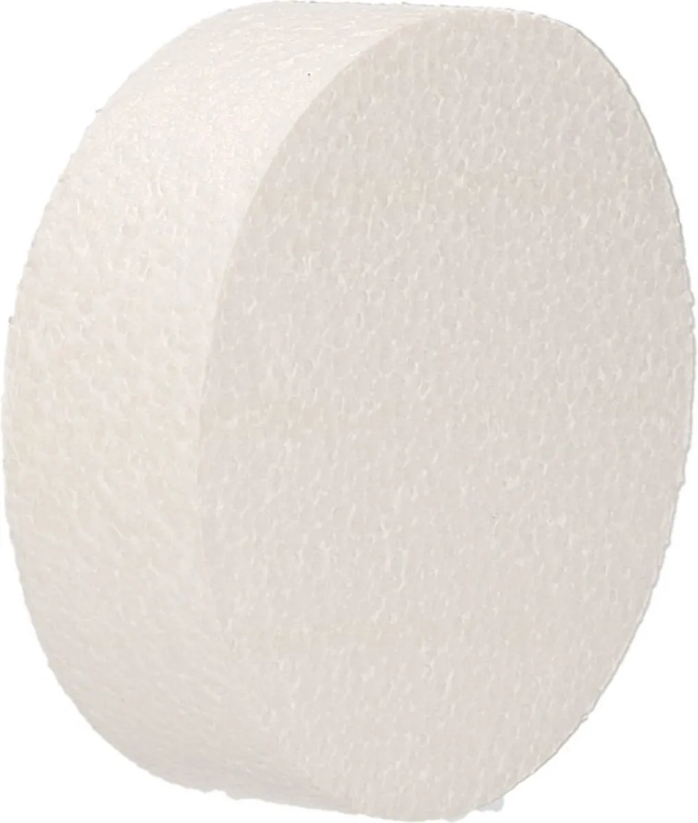 Glorex Hobby Piepschuim Ronde Schijven D10xH3cm - Wit