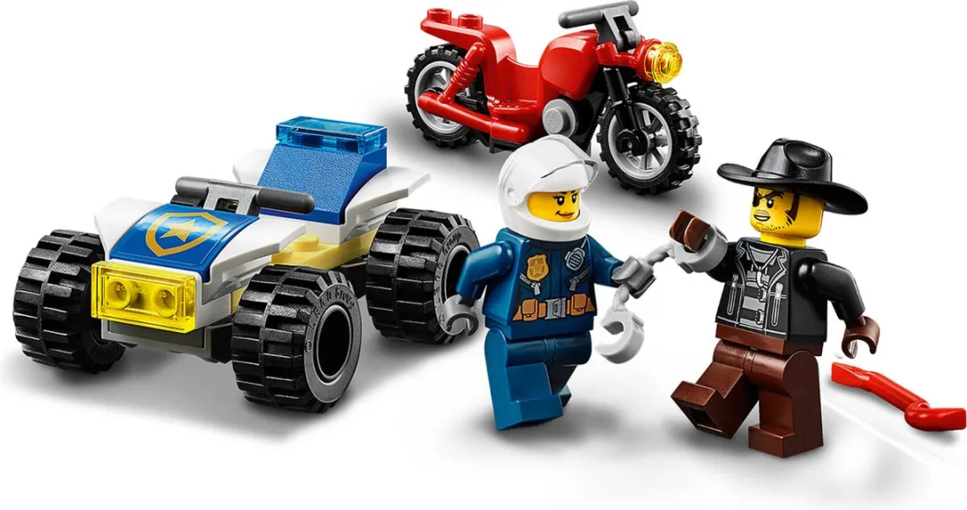 LEGO Police Helicopter Chase 212 Stukken - Blauw