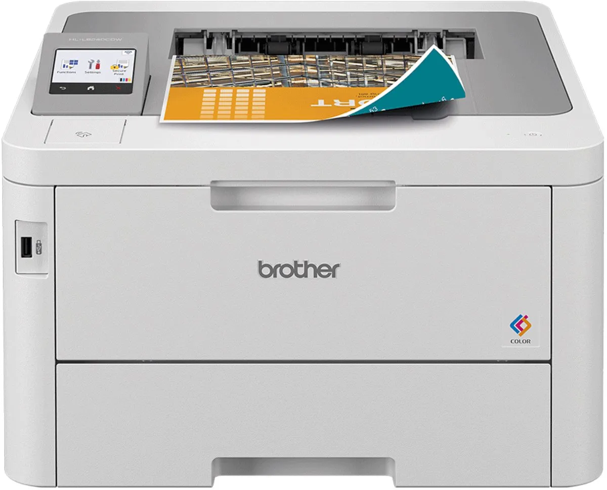 Brother HL-L8240CDW Kleur Laserprinter - A4 - 25 ppm - Wit