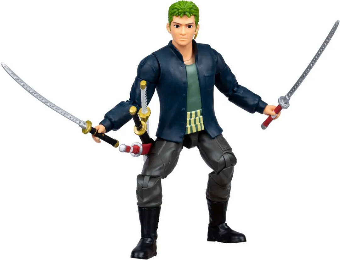 Moose Toys One Piece Actiefiguur Zoro - 15cm - Multikleurig