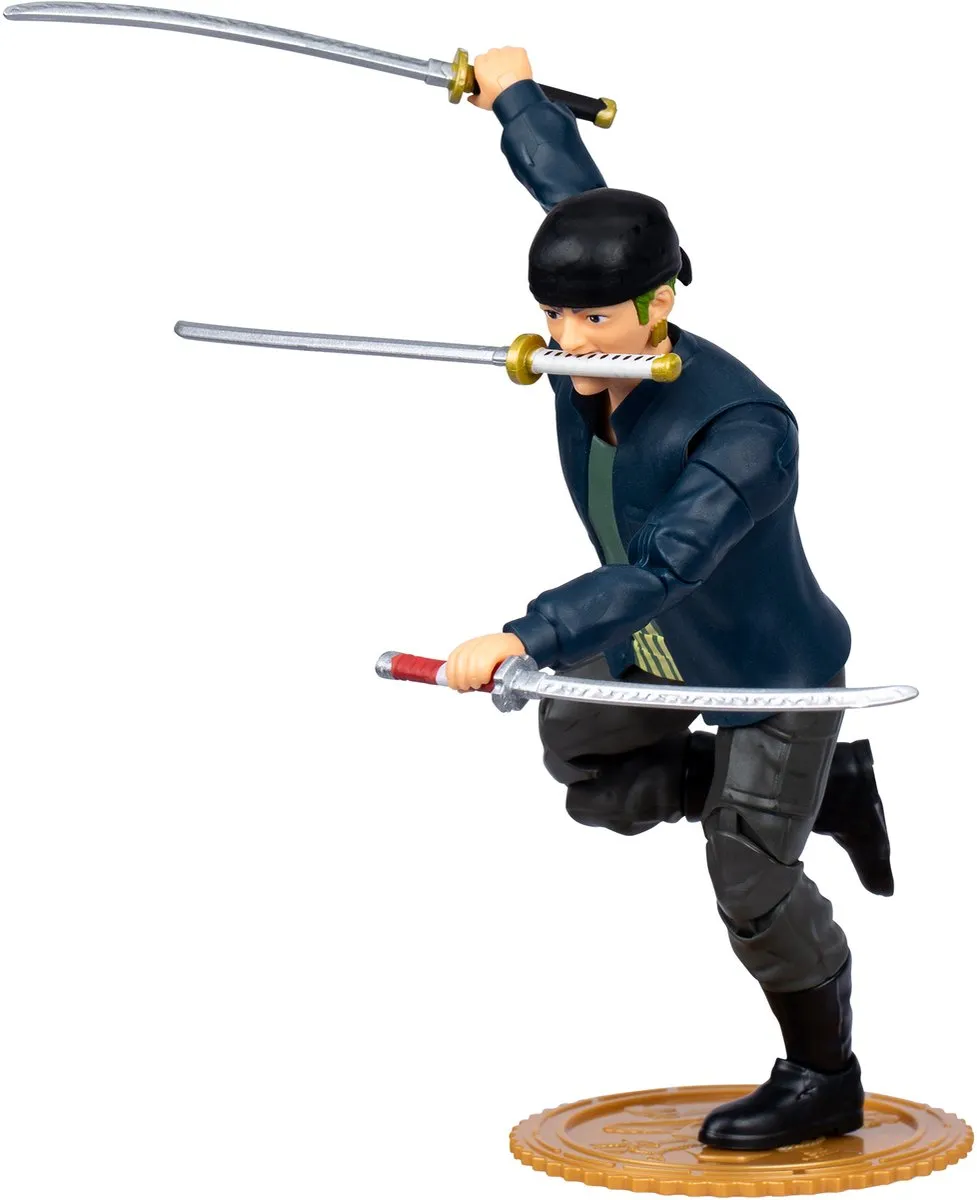 Moose Toys One Piece Actiefiguur Zoro - 15cm - Multikleurig
