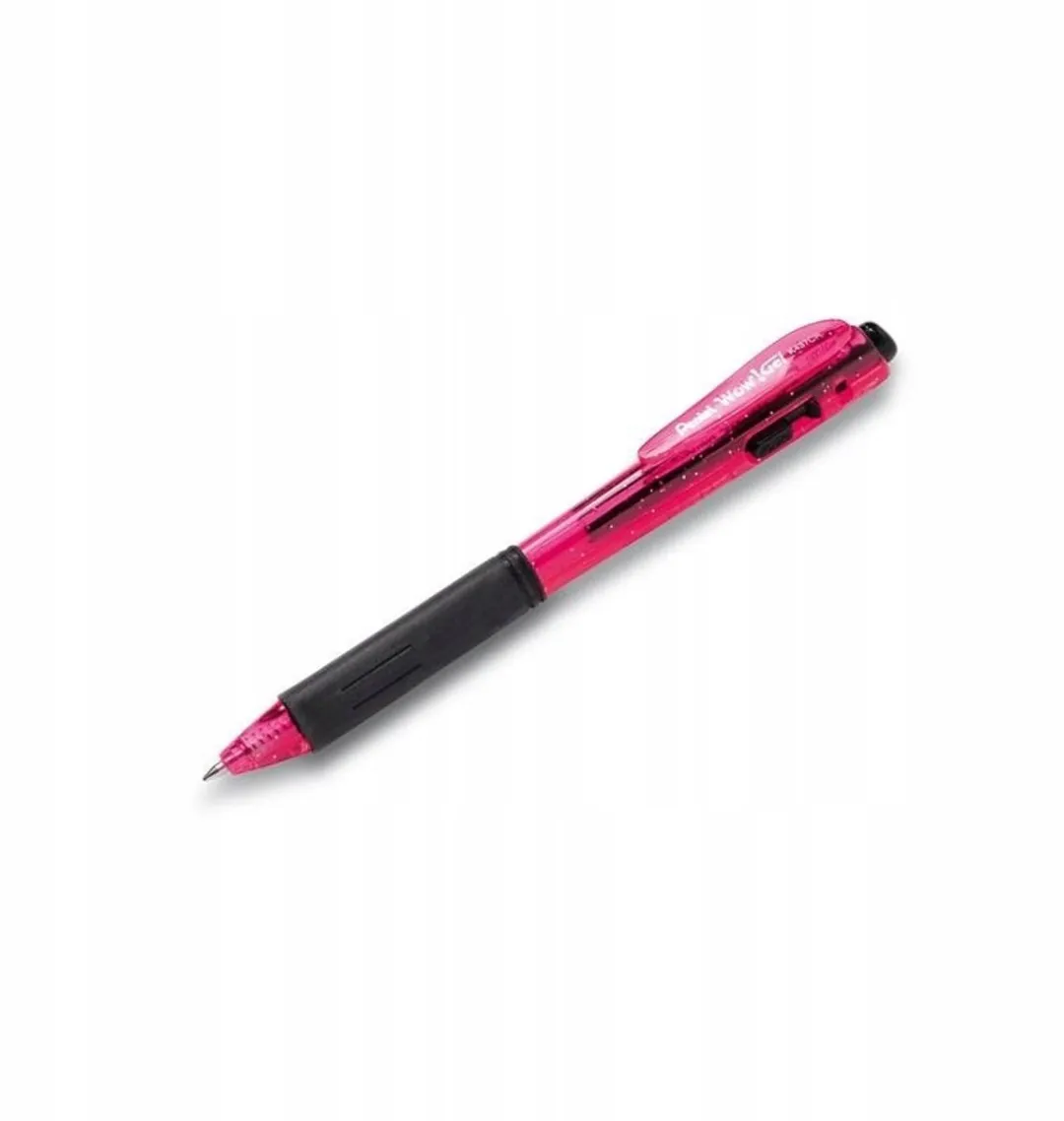 Pentel K437 WOW Gelpen - Groen met Glitter - afbeelding 3 van 3