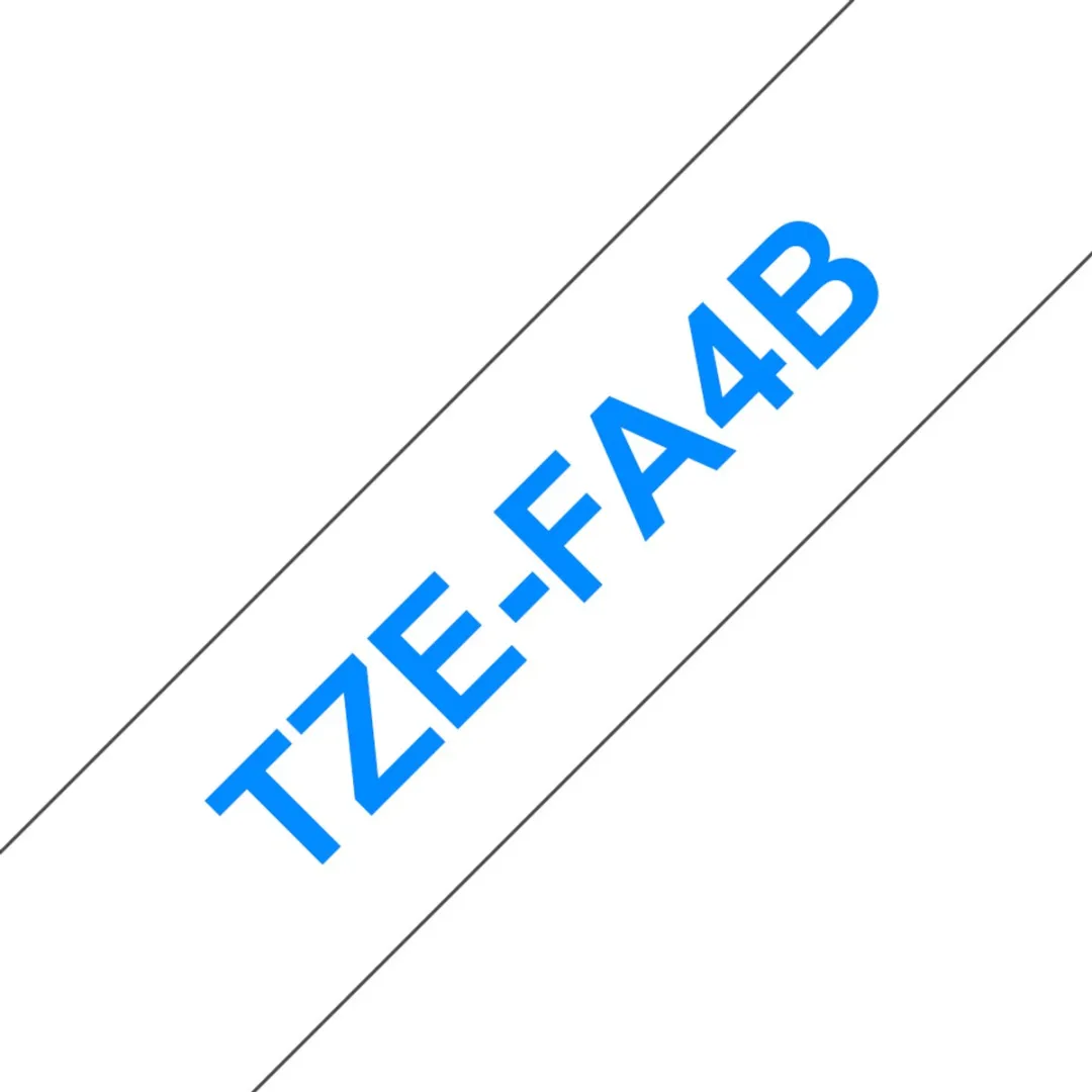 Brother TZEFA4B Labelprintertape