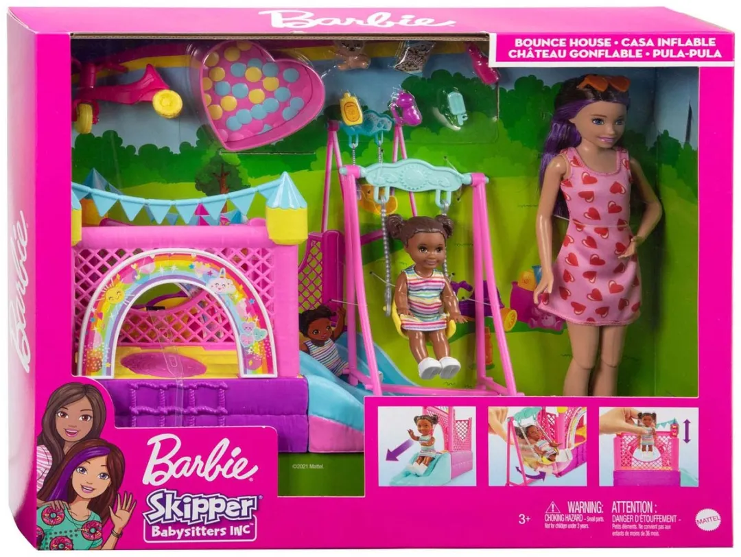 Barbie Skipper Babysitters Inc. Speelfigurenset - Multicolor