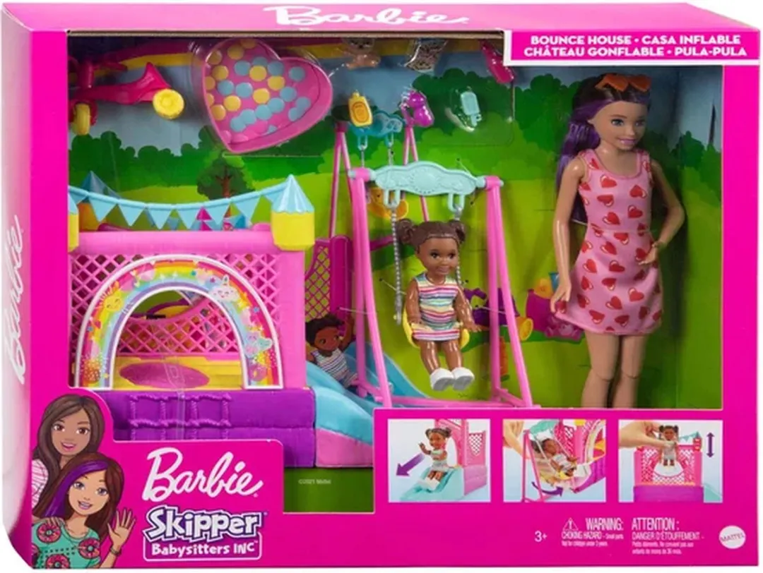 Barbie Skipper Babysitters Inc. Speelfigurenset - Multicolor