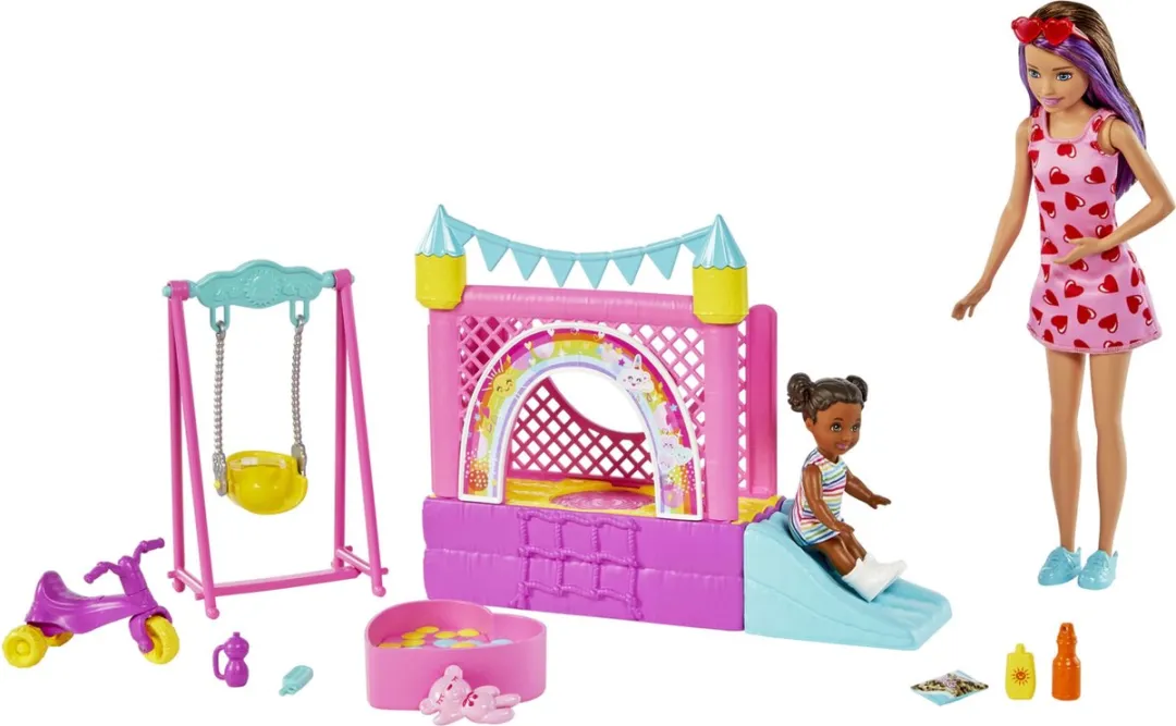 Barbie Skipper Babysitters Inc. Speelfigurenset - Multicolor