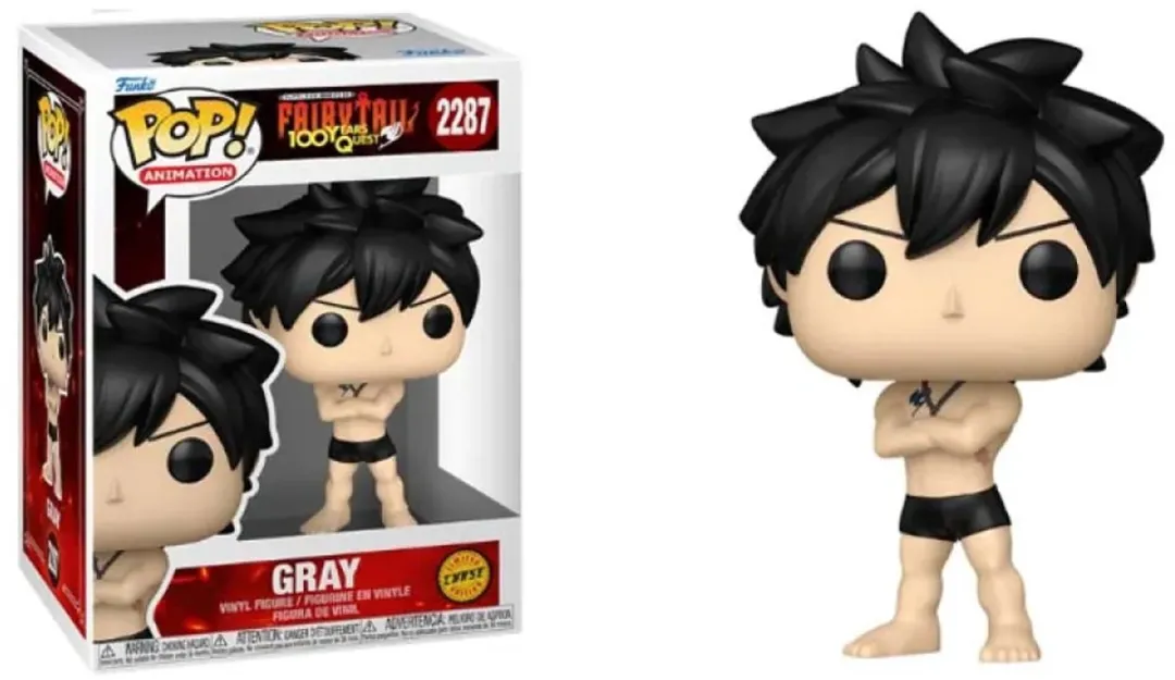 Funko Pop! Fairy Tail Gray Chase Edition Vinylfiguur - 0889698906395