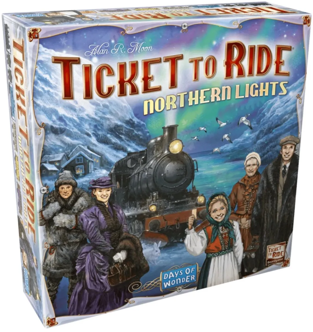 Asmodee Ticket to Ride Northern Lights DOW 720537NL - 2-5 Spelers