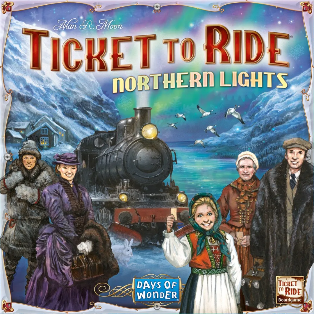Asmodee Ticket to Ride Northern Lights DOW 720537NL - 2-5 Spelers