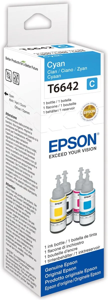 Epson T6642 Cyan Inktcartridge - 70ml