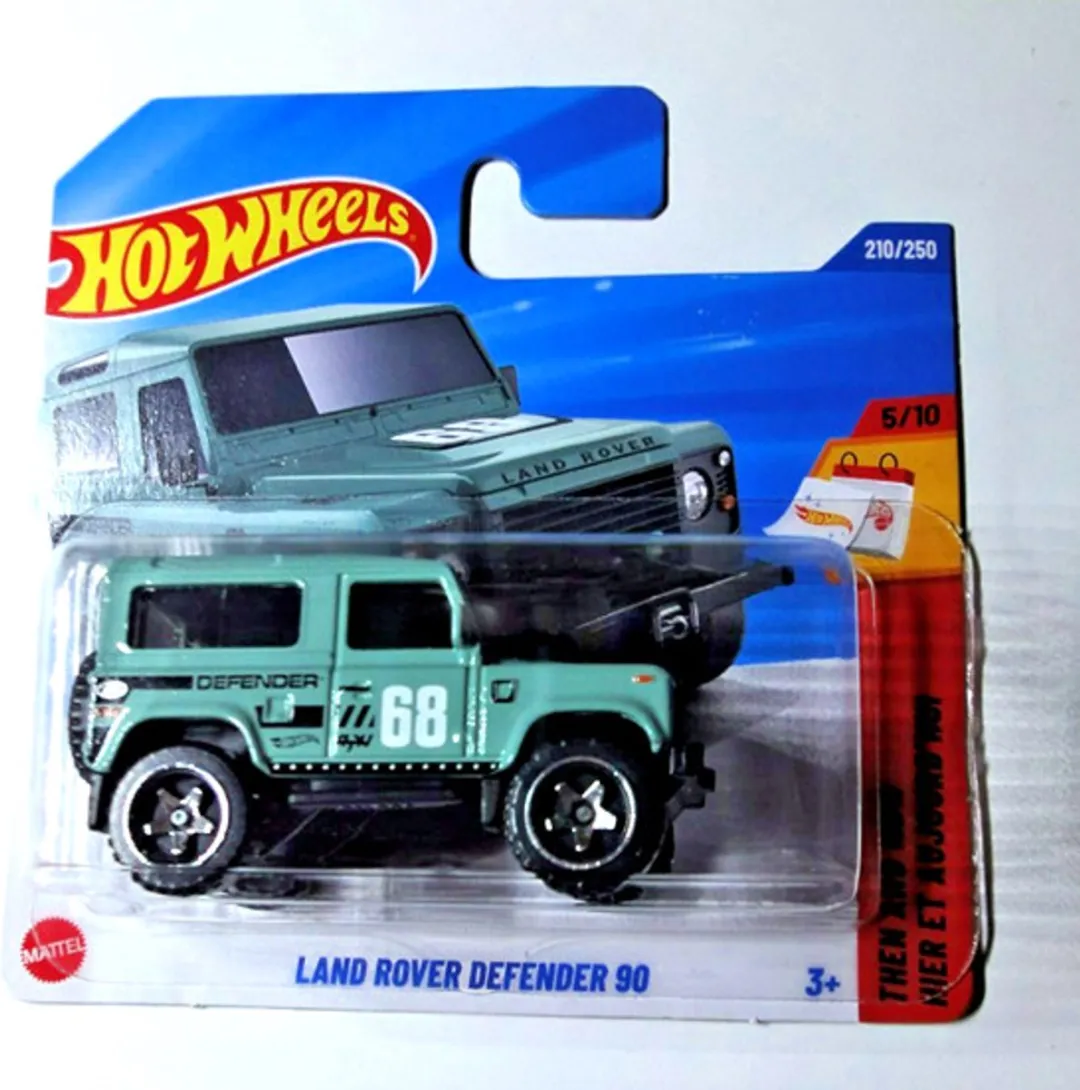 Hot Wheels Land Rover Defender 90 Then & Now 21A