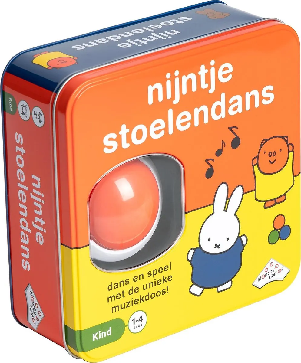 Identity Games Nijntje Stoelendans - 12 Danscirkels & Dierenkaarten