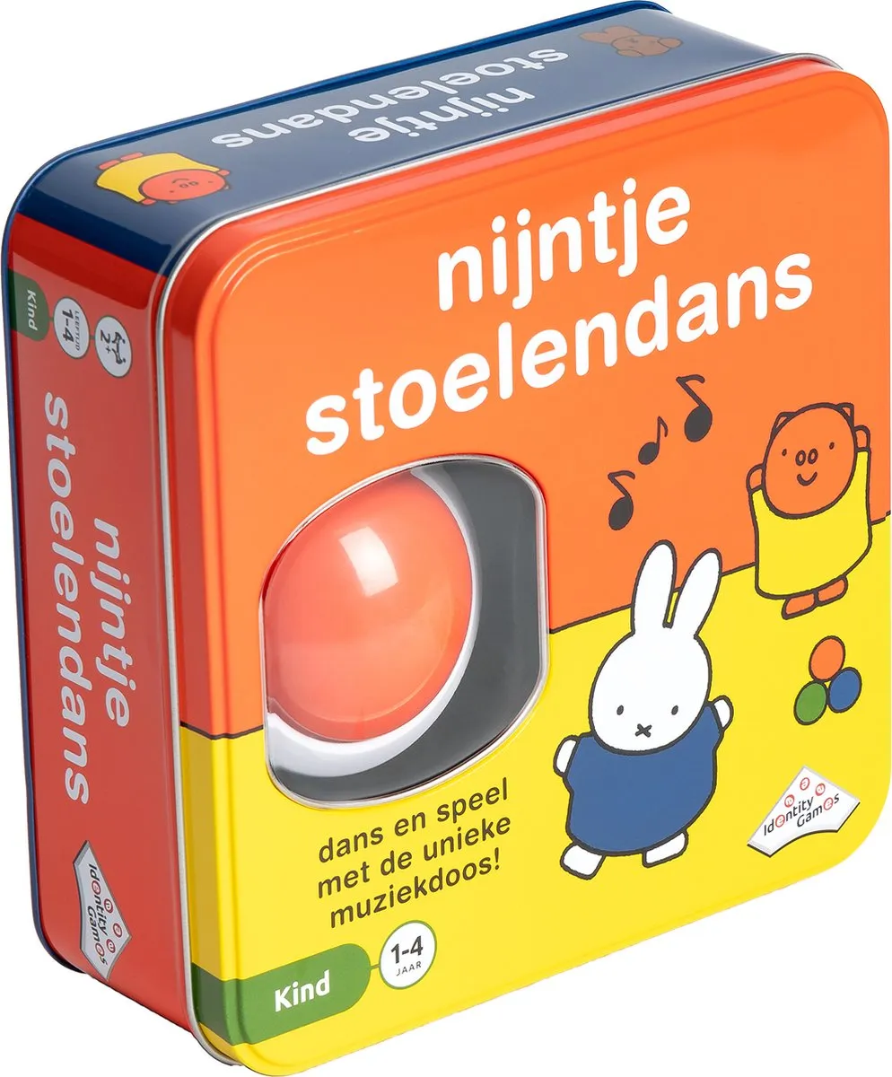 Identity Games Nijntje Stoelendans - 12 Danscirkels & Dierenkaarten