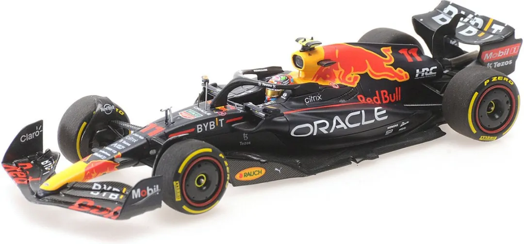 Formule 1 Oracle Red Bull Racing RB18 #11 Miami GP 2022 - 1:43 Minichamps
