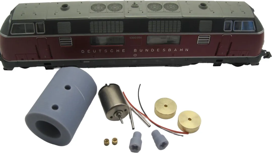 Roco HR003C Micromotor Ombouwset H0