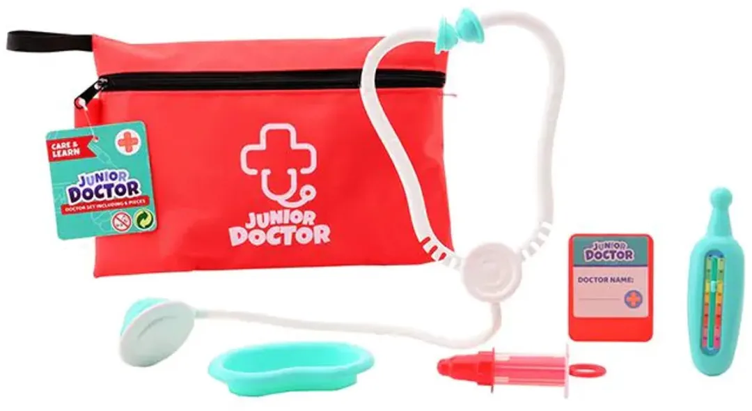 Jonotoys Dokter Speelset 6-delig - Meerkleurig