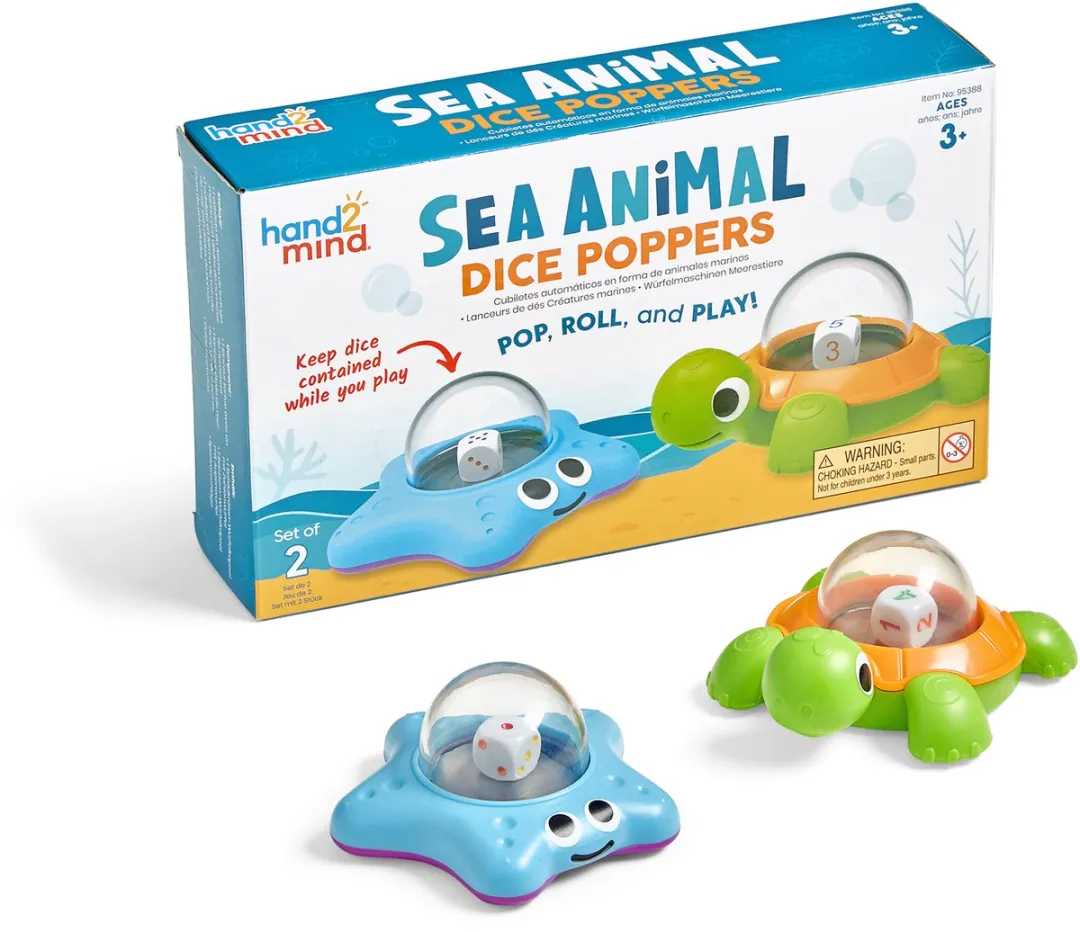 Learning Resources Zee Dieren Dice Poppers