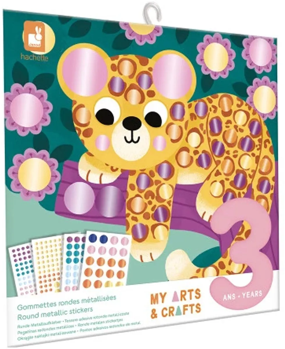 Janod Atelier Ronde Stickers Dieren