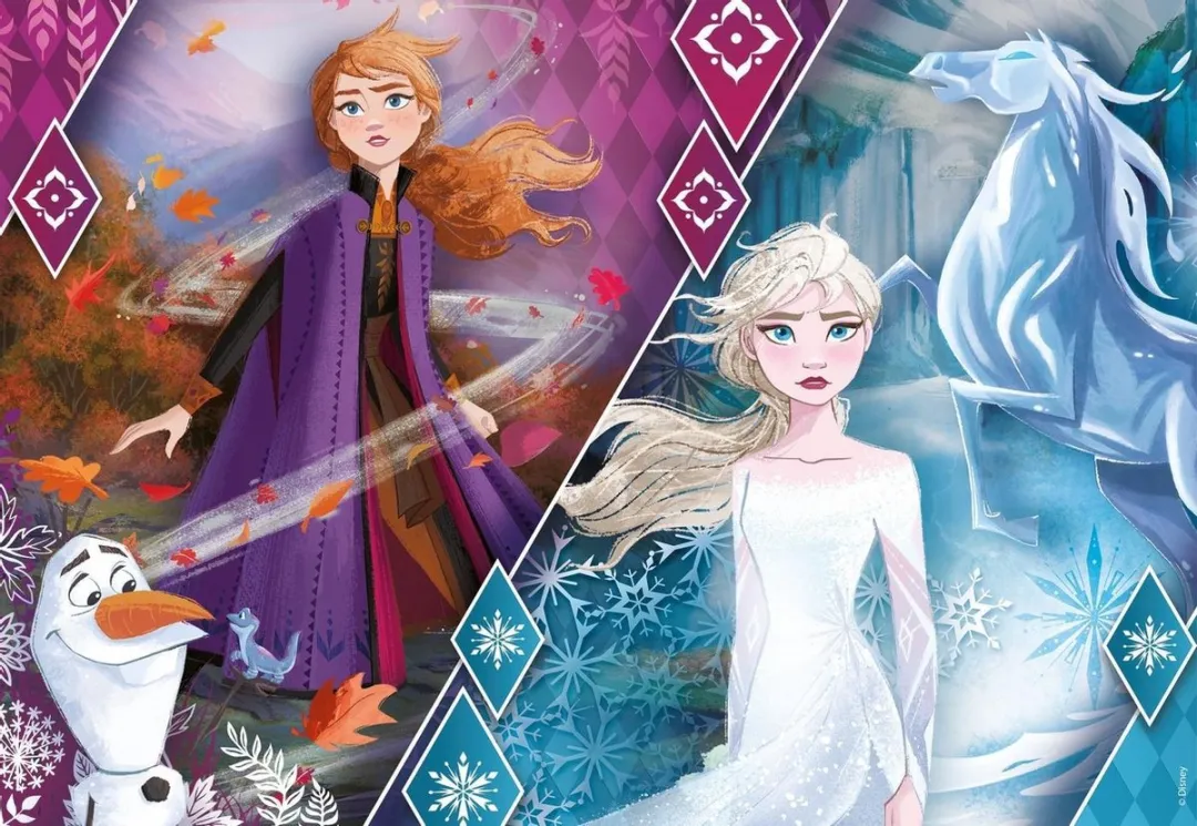 Clementoni Frozen 2 Puzzel 104 Stuks - Multicolor