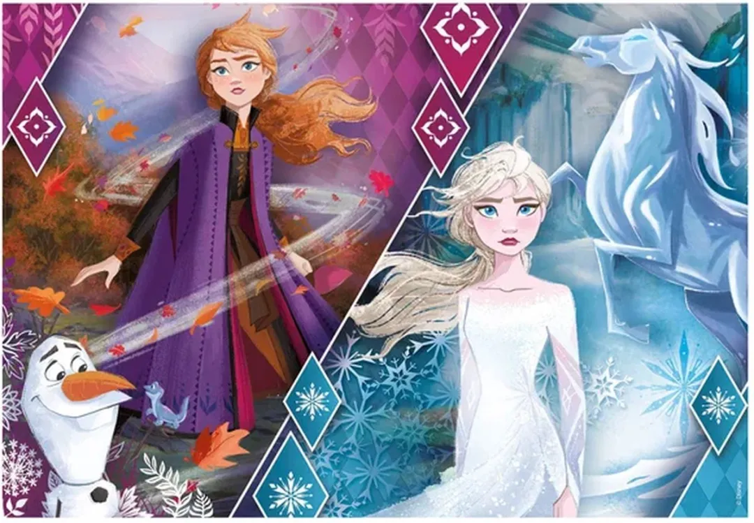 Clementoni Frozen 2 Puzzel 104 Stuks - Multicolor