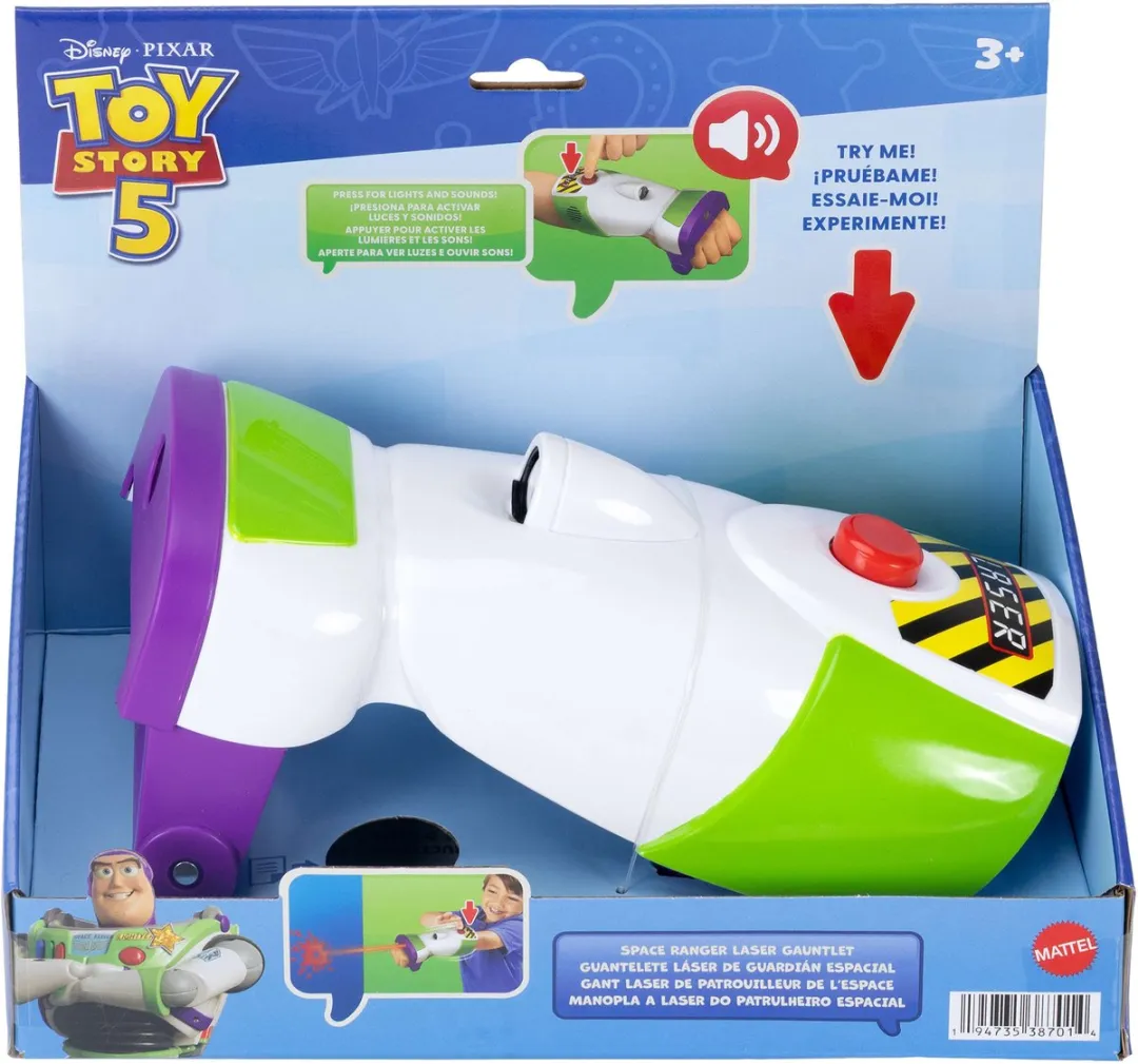 Mattel Toy Story Space Ranger Laserhandschoen - Licht & Geluid JMW39 - Meerkleurig