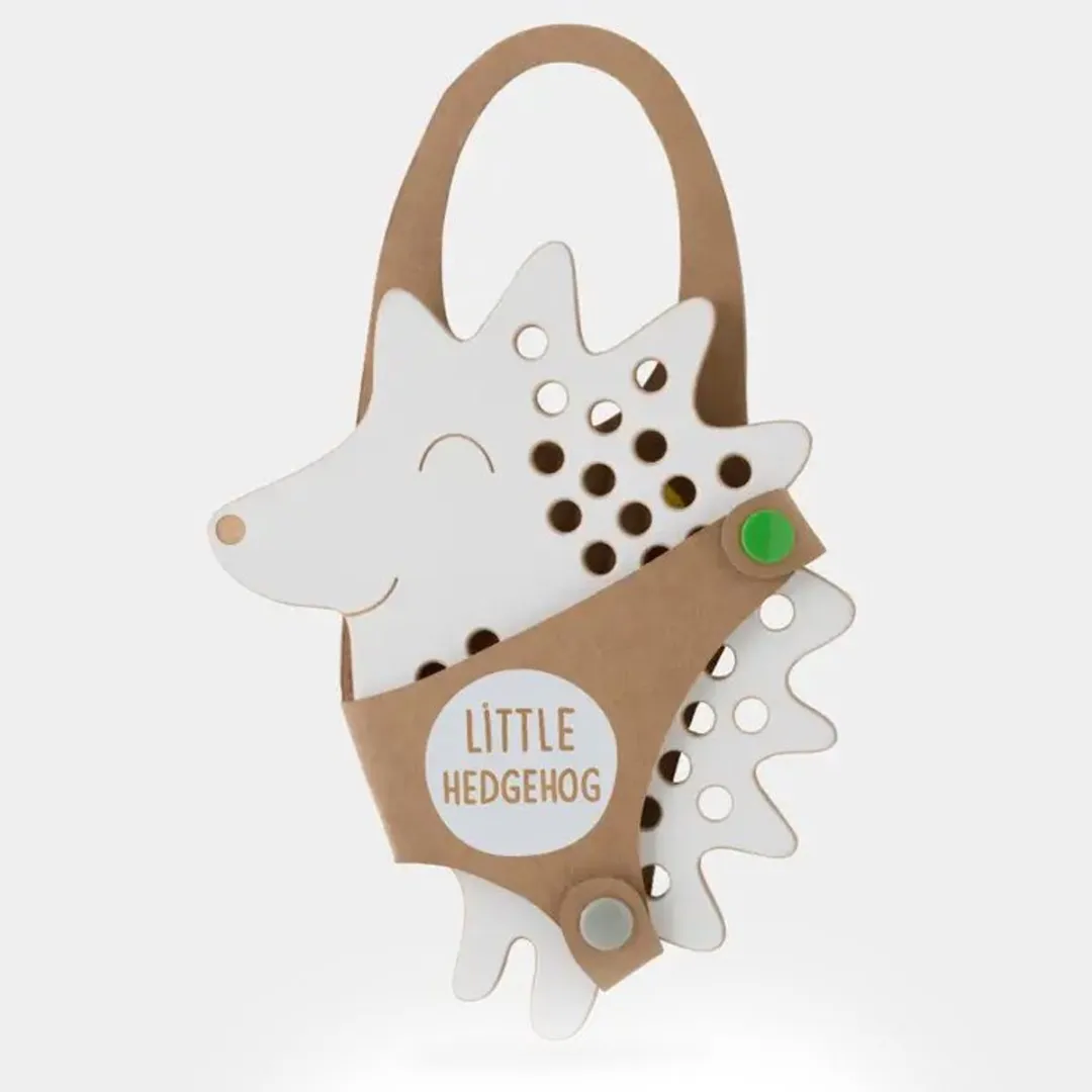 Milin Toys Litte Hedgehog Inrijgplank