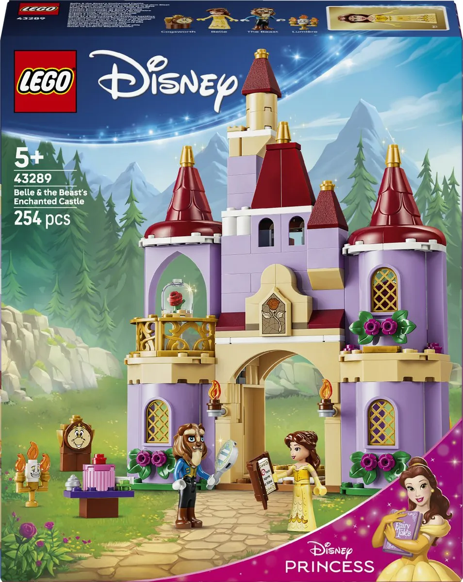 LEGO Disney Princess Het Betoverde Kasteel 43289 - 254 Stukken - Multicolor