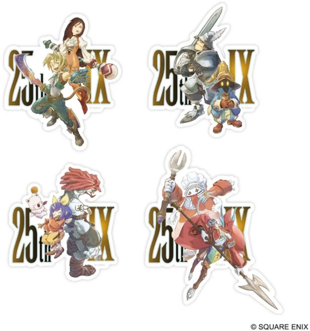 Square Enix Final Fantasy IX Stickerpack