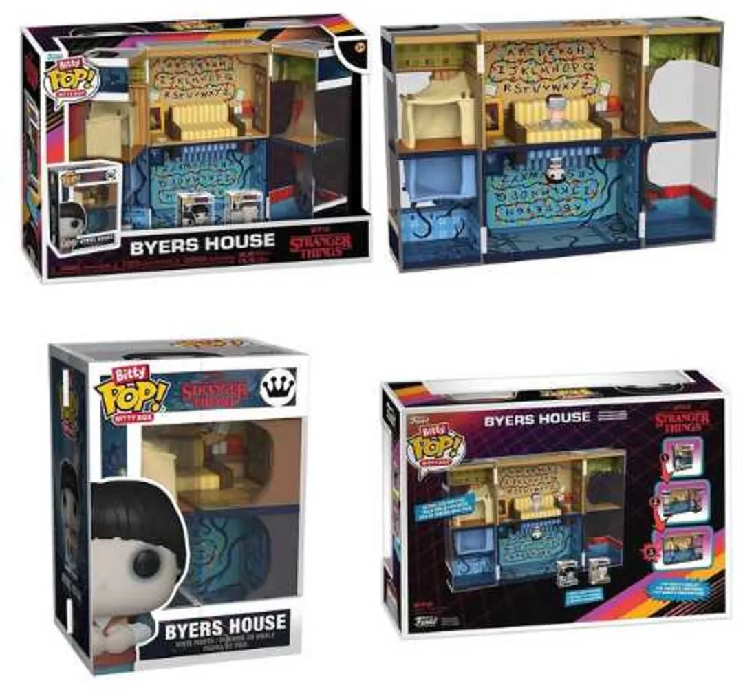 Funko Bitty Pop! Box Stranger Things Byers House - Multicolor