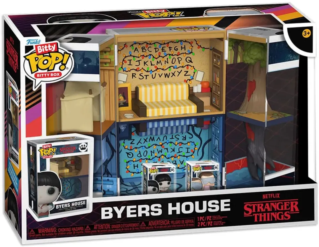 Funko Bitty Pop! Box Stranger Things Byers House - Multicolor