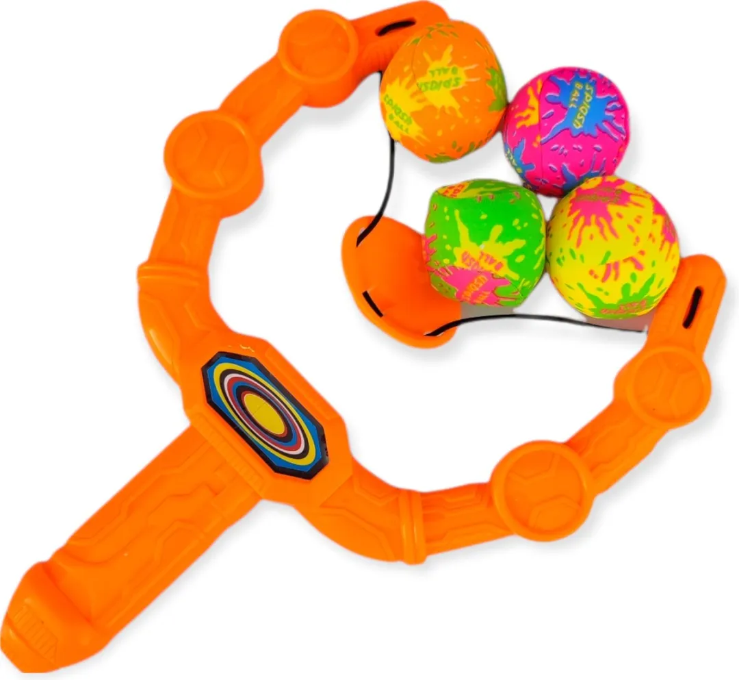 Jobber Toys Katapult Splashbal - Groen/Oranje