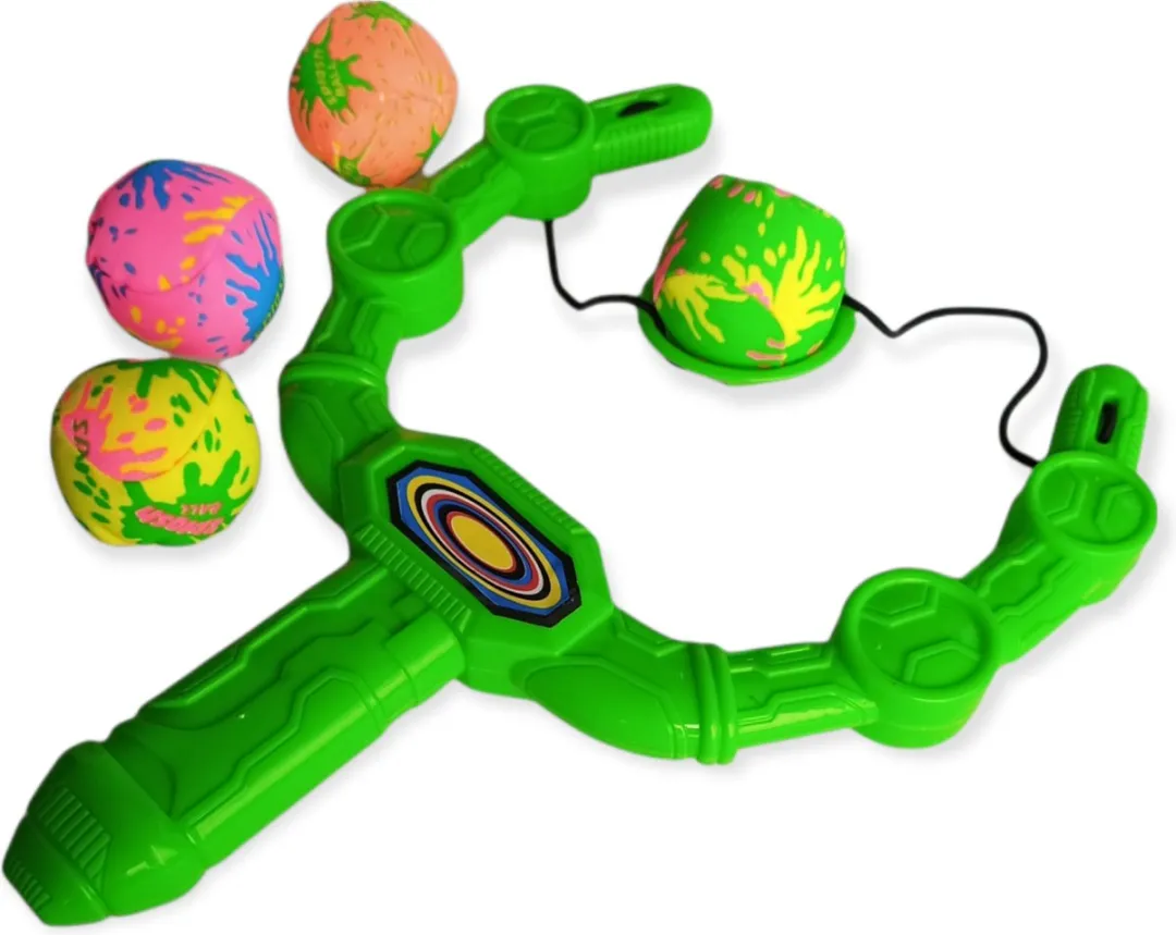 Jobber Toys Katapult Splashbal - Groen/Oranje