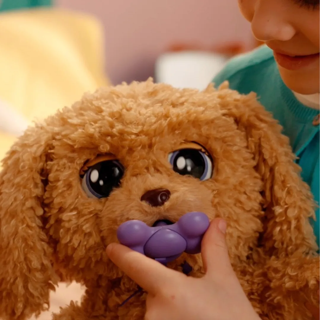 Imc Toys Baby Paws Labradoodle Interactieve Knuffel - Bruin