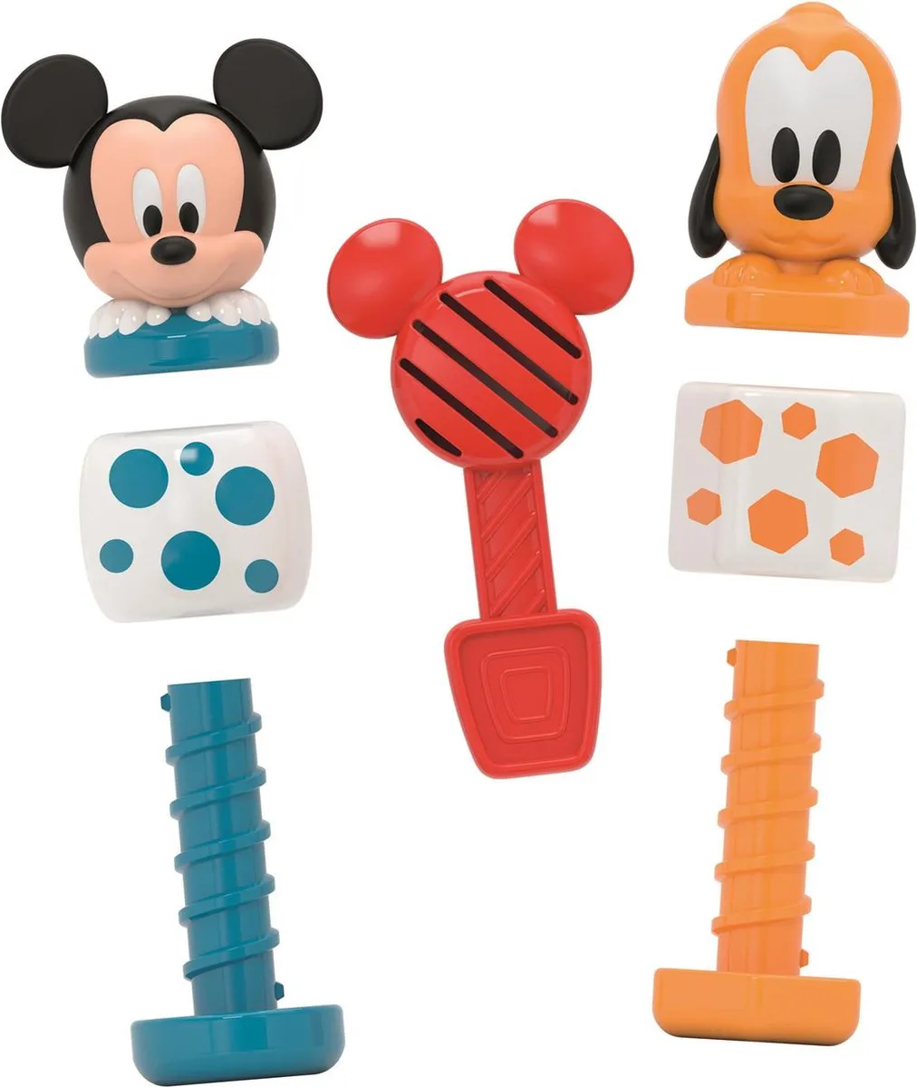 Clementoni Baby Mickey Bouw en Speel 17814 - Meerkleurig