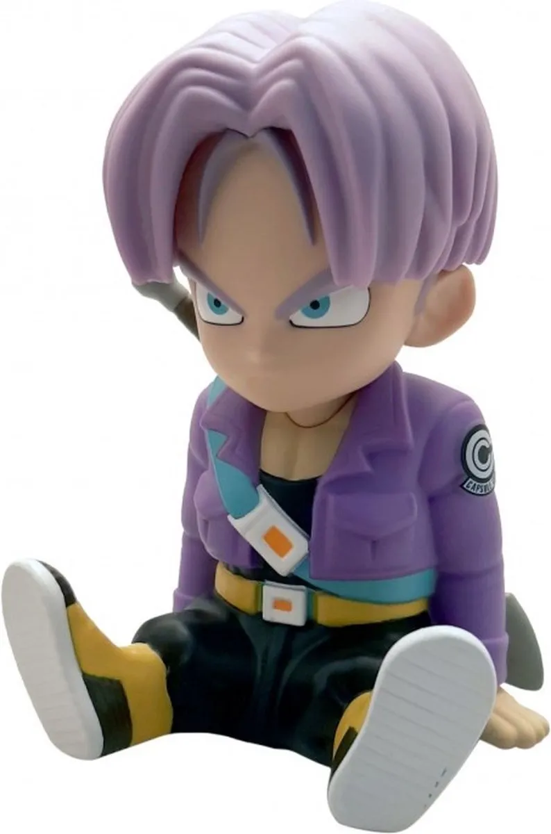 Plastoy Dragon Ball Z Chibi Trunks Spaarpot - Paars/Zwart