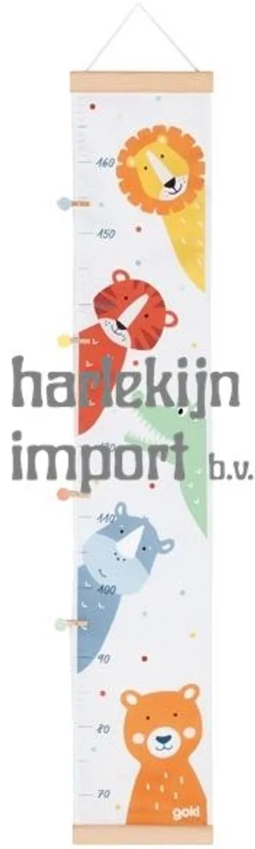 Goki Dierenvrienden Groeimeter GK60691 - Meerkleurig - afbeelding 4 van 4