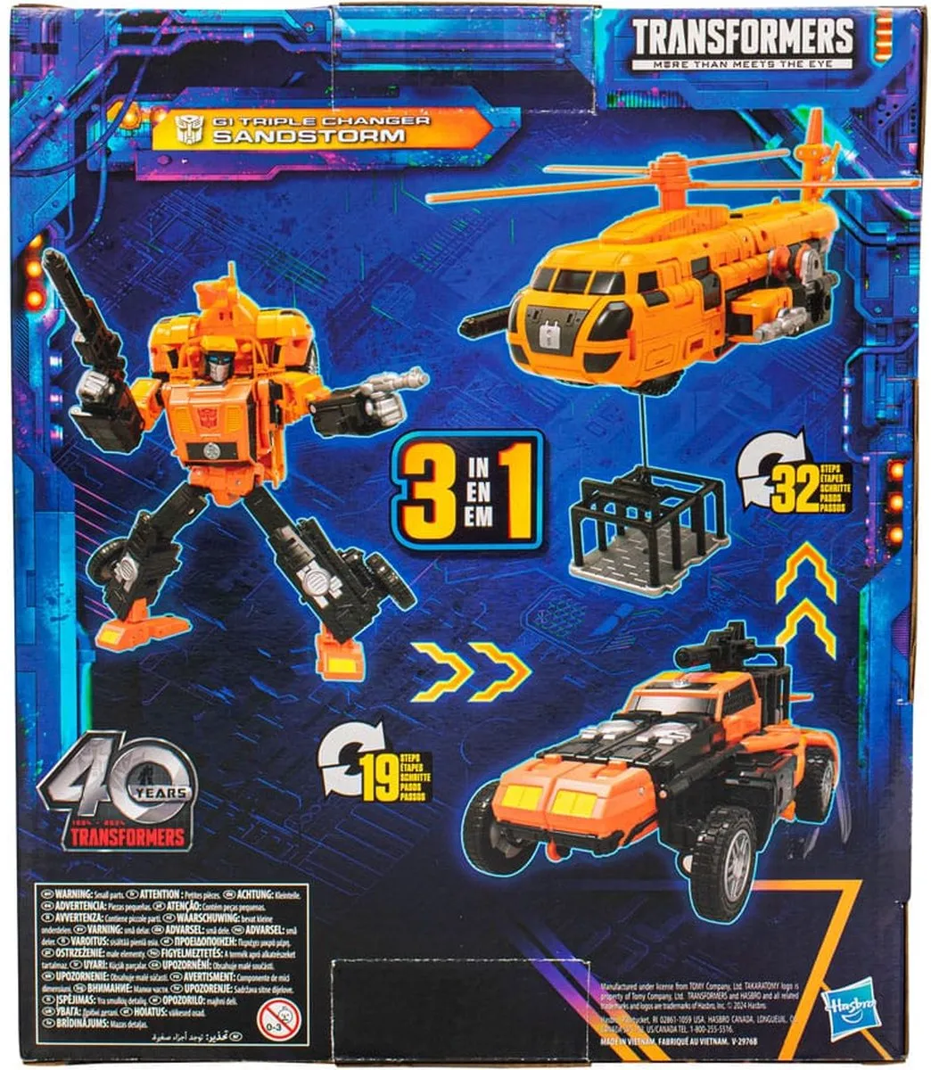 Transformers Legacy United G1 Sandstorm F85515X2 - Multi